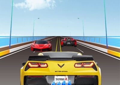 City Car Rush Traffic Challenge Race