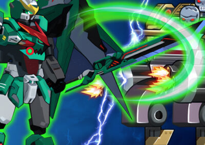 Dino Robot Fighting War