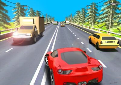 Highway Driving Car Racing Game 2020