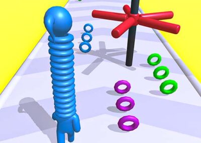 Longest Neck Stack Run 3D