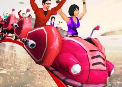 Reckless Roller Coaster Simulation Game