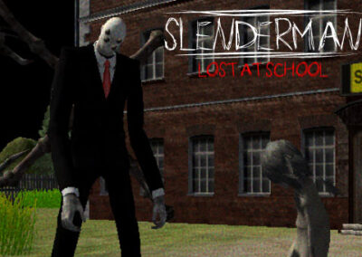 Slenderman Lost at School